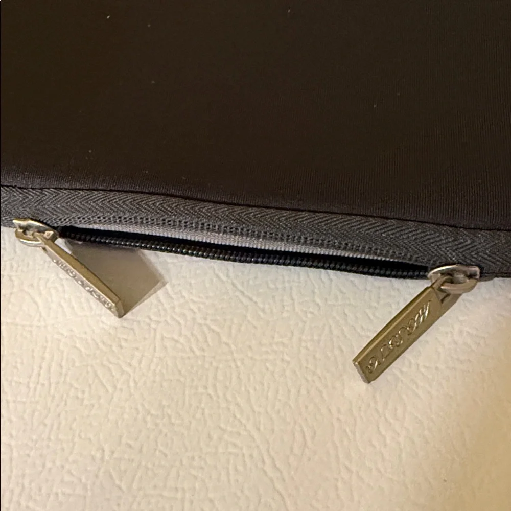 Black Laptop Sleeve with Subtle Logo
